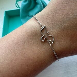 Tiffany & Co. Silver Dove Bracelet